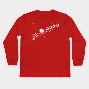 Santa Clause Kids Long Sleeve T-Shirt